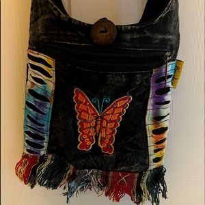 Himalaya HANDMADE Butterfly hippy bag